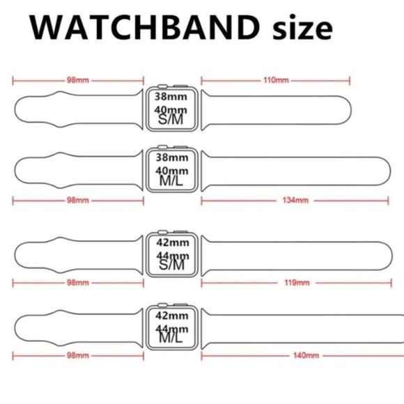 NEW[BAND] D Orange Sport Silicone For Apple Watch - Picture 2 of 3